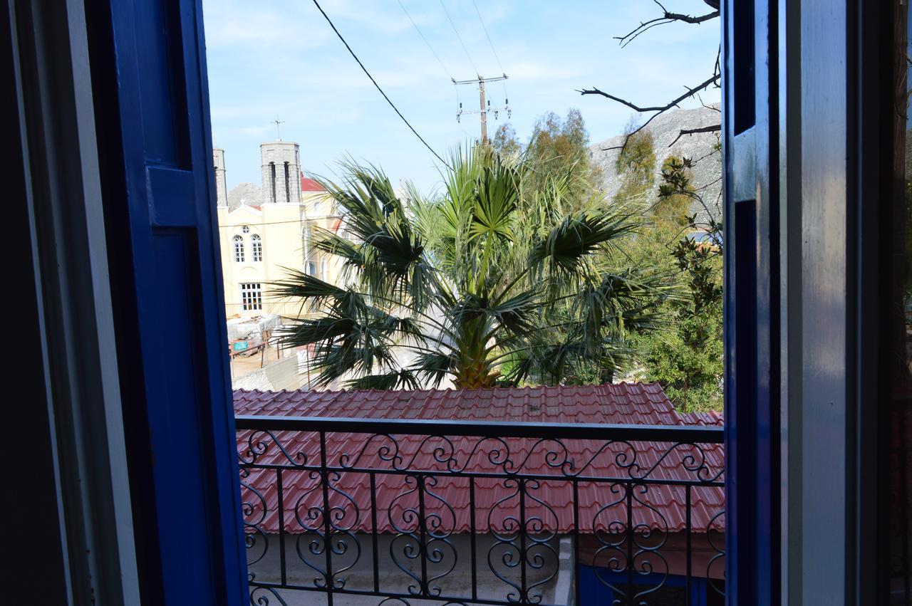 "Stelios & Galini" Hotel Symi Bagian luar foto