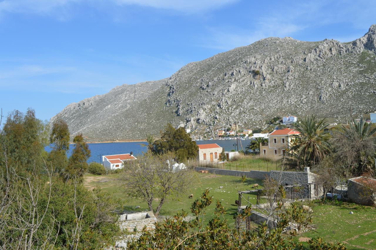 "Stelios & Galini" Hotel Symi Bagian luar foto