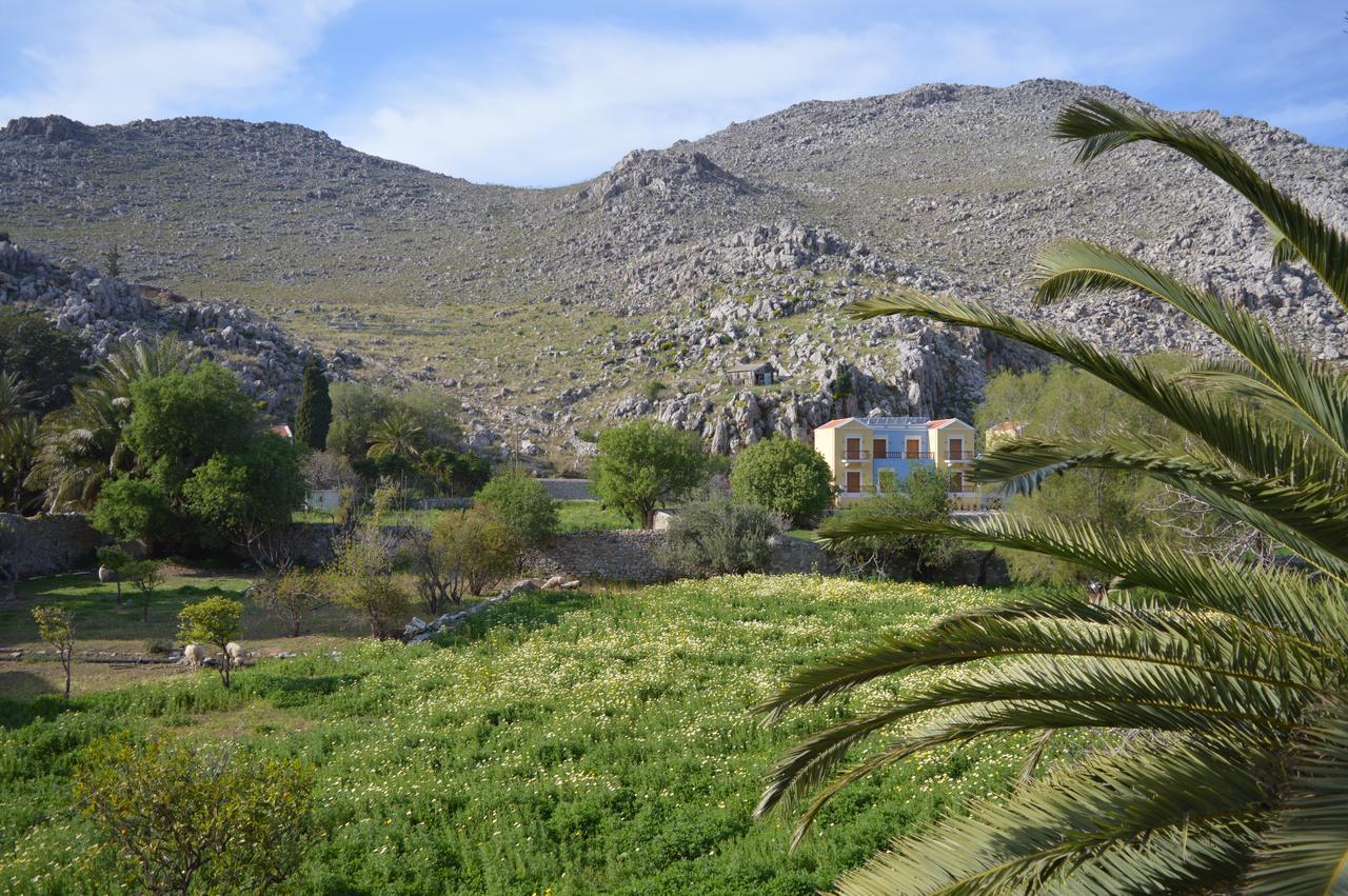 "Stelios & Galini" Hotel Symi Bagian luar foto