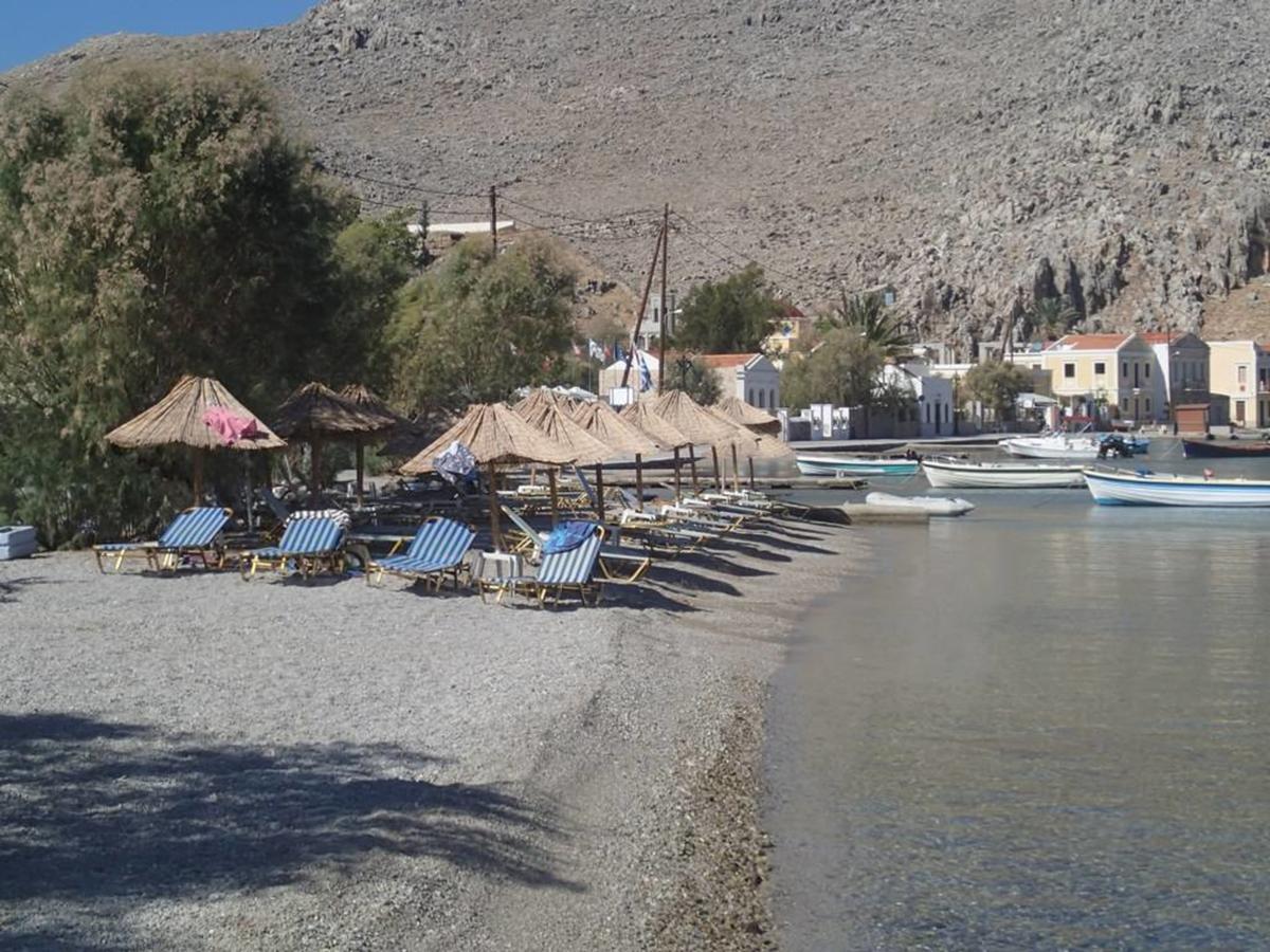 "Stelios & Galini" Hotel Symi Bagian luar foto