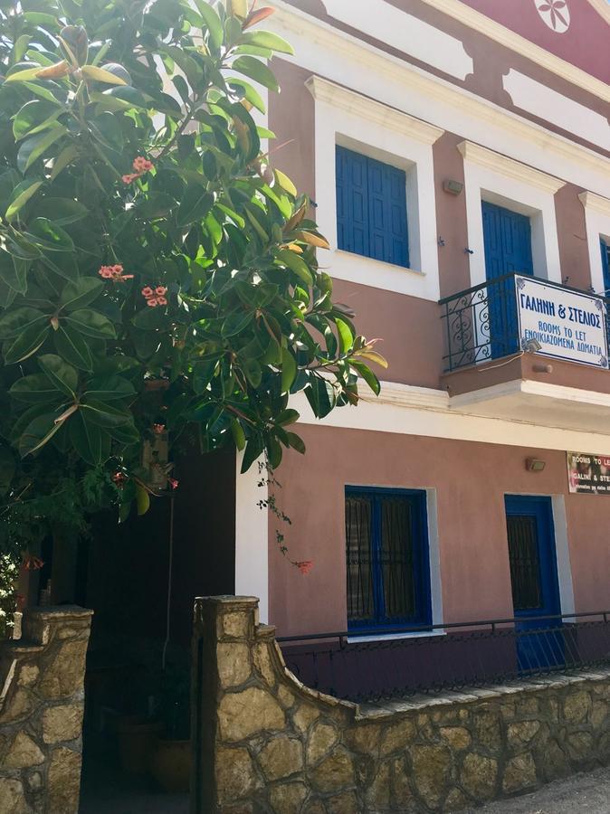 "Stelios & Galini" Hotel Symi Bagian luar foto